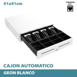 GEON Cajón Portamonedas automático eléctrico 41 x 41 cm BLANCO +&euro;54.00